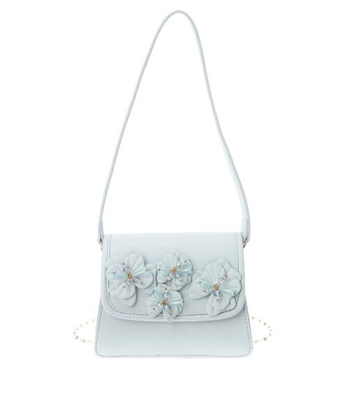 RESEXXY（リゼクシー）の「フラワーモチーフコンパクトバッグ（ショルダーバッグ・レディース・ホワイト/ピンク/ブルー・FREE）」の16枚目の写真