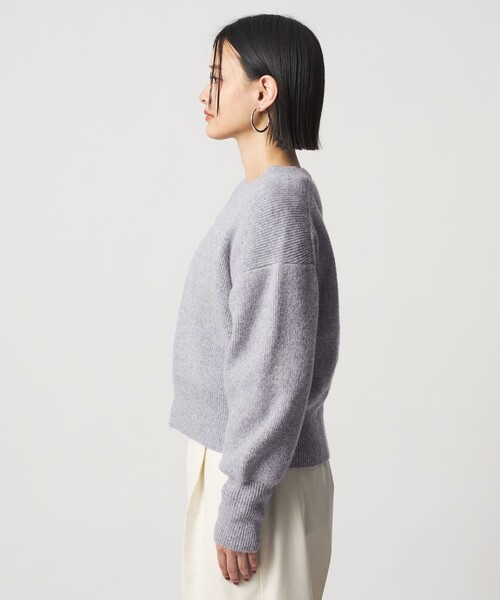 A DAY IN THE LIFE UNITED ARROWS（アデイインザライフユナイテッドアローズ）の「ラメミックス クルーネックニット  ＜A DAY IN THE LIFE＞（ニット/セーター・レディース・ブラック/ライラック/ライトブルー・FREE）」の18枚目の写真