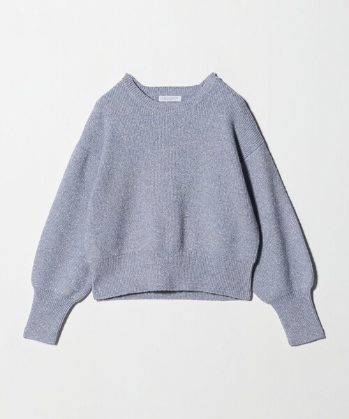 A DAY IN THE LIFE UNITED ARROWS（アデイインザライフユナイテッドアローズ）の「ラメミックス クルーネックニット  ＜A DAY IN THE LIFE＞（ニット/セーター・レディース・ブラック/ライラック/ライトブルー・FREE）」の16枚目の写真