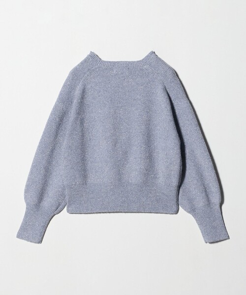 A DAY IN THE LIFE UNITED ARROWS（アデイインザライフユナイテッドアローズ）の「ラメミックス クルーネックニット  ＜A DAY IN THE LIFE＞（ニット/セーター・レディース・ブラック/ライラック/ライトブルー・FREE）」の15枚目の写真