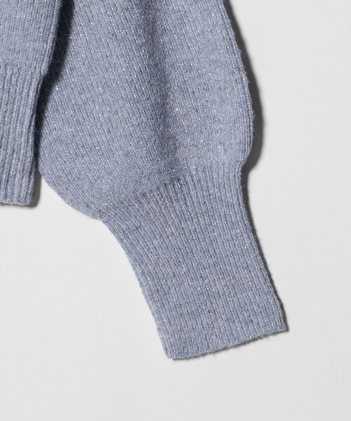 A DAY IN THE LIFE UNITED ARROWS（アデイインザライフユナイテッドアローズ）の「ラメミックス クルーネックニット  ＜A DAY IN THE LIFE＞（ニット/セーター・レディース・ブラック/ライラック/ライトブルー・FREE）」の13枚目の写真