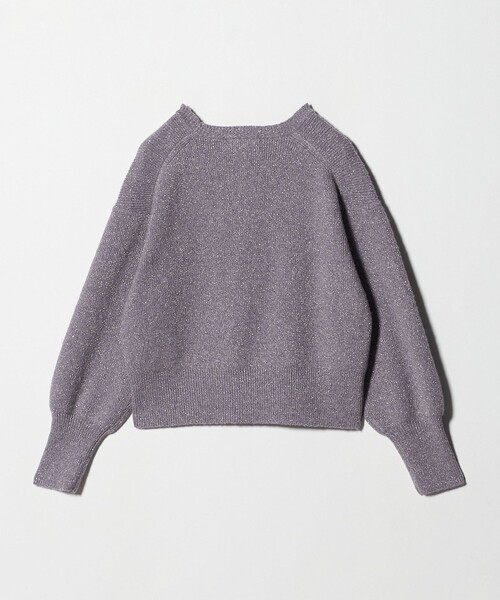 A DAY IN THE LIFE UNITED ARROWS（アデイインザライフユナイテッドアローズ）の「ラメミックス クルーネックニット  ＜A DAY IN THE LIFE＞（ニット/セーター・レディース・ブラック/ライラック/ライトブルー・FREE）」の11枚目の写真