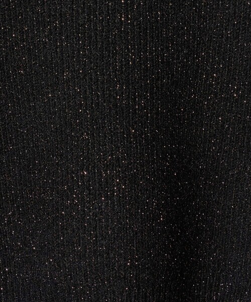 A DAY IN THE LIFE UNITED ARROWS（アデイインザライフユナイテッドアローズ）の「ラメミックス クルーネックニット  ＜A DAY IN THE LIFE＞（ニット/セーター・レディース・ブラック/ライラック/ライトブルー・FREE）」の6枚目の写真
