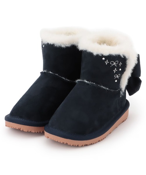 KP DECO（ケーピーデコ）の「ブーツ（ブーツ・キッズ・ピンク/ネイビー/ベージュ・15.0cm/16.0cm/17.0cm/18.0cm/19.0cm）」の3枚目の写真