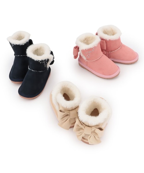 KP DECO（ケーピーデコ）の「ブーツ（ブーツ・キッズ・ピンク/ネイビー/ベージュ・15.0cm/16.0cm/17.0cm/18.0cm/19.0cm）」の5枚目の写真