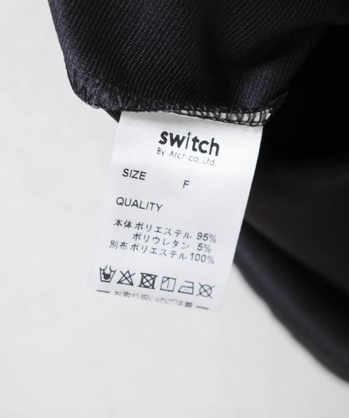 SWITCH BY ARCH（スイッチバイアーチ）の「【W】【it】【ARC】【SWITCH by ARCH】ダブルストラップ キャミワンピース（ワンピース・レディース・ブラック・FREE）」の7枚目の写真