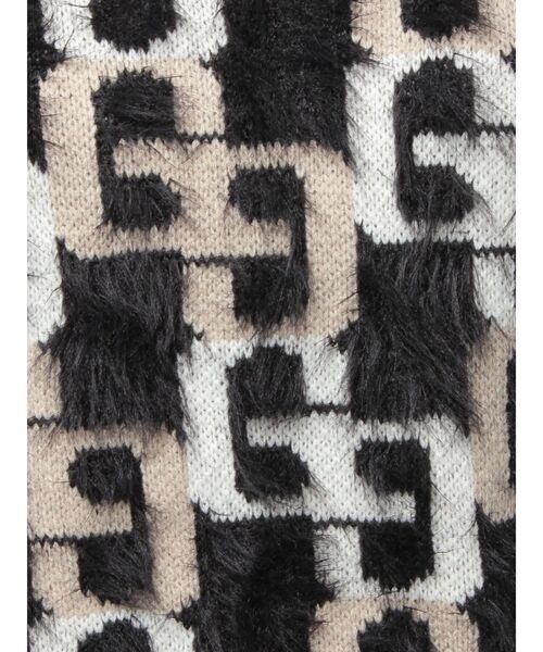 GYDA(ジェイダ)の「GG PATTERN MIXシャギーニットトップス(ニット/セーター・レディース・アイボリー/ブラック/ピンク・FREE)」の20枚目の写真