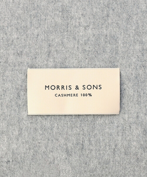 MORRIS & SONS | カシミヤマフラー SOLID（マフラー）｜Morris & Sons