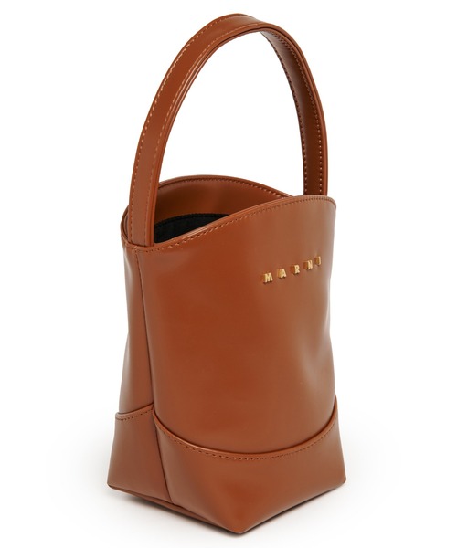 MARNI（マルニ）の「キッズ ワンハンドルバッグ MARNI KID（ハンドバッグ・キッズ・オフホワイト/ブラック/オレンジ/イエロー/ブラウン・UNI）」の16枚目の写真