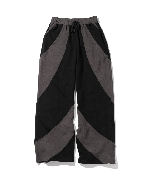 MASSNOUN(マスノウン)の「TWIST REVERSE TRAINING PANTS MFHTP001-BK(スウェットパンツ・レディース・その他・LARGE/MEDIUM)」の1枚目の写真