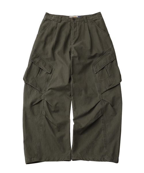 GOLDEN SNSHINE（ゴールデン サンシャイン）の「Washed cargo pants_Khaki（その他パンツ・レディース・その他・MEDIUM/LARGE/X-LARGE/SMALL）」の2枚目の写真