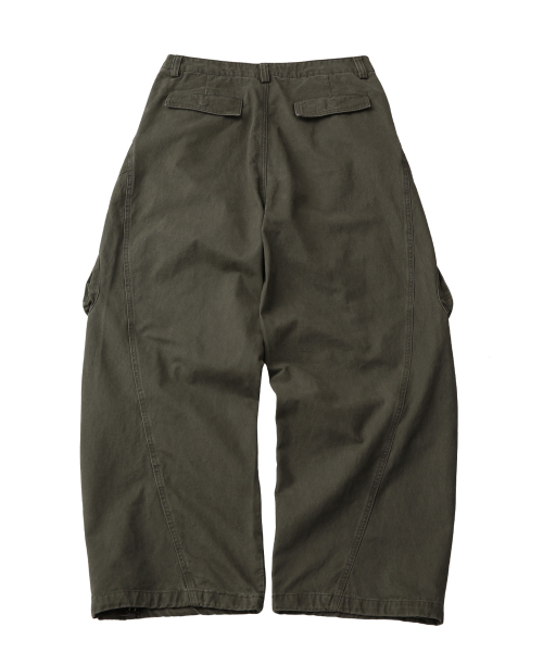 GOLDEN SNSHINE（ゴールデン サンシャイン）の「Washed cargo pants_Khaki（その他パンツ・レディース・その他・MEDIUM/LARGE/X-LARGE/SMALL）」の3枚目の写真