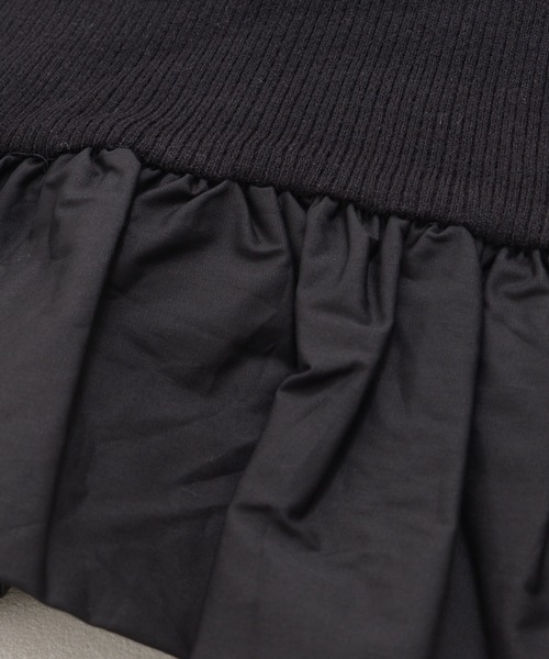 DAESE TOKYO(デセトウキョウ)の「『DAESE TOKYO/デセトウキョウ』ペプラムフリルプルオーバー(Tシャツ/カットソー・レディース・アイボリー/ブラック/杢グレー・FREE)」の19枚目の写真