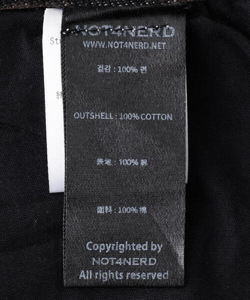 NOT4NERD(ノットフォーナード)の「NOT4NERD/ノットフォーナード/Stud Incision Curved Denim Pants(デニムパンツ・メンズ・ブラック/ブルー・M/XL/L)」の6枚目の写真