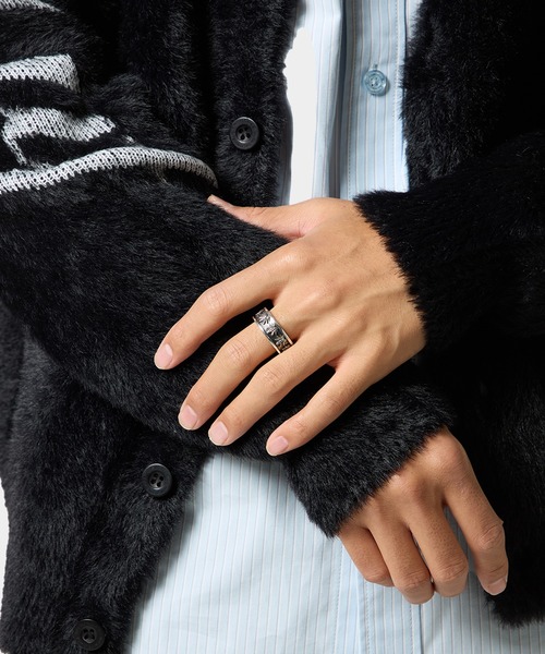 HUF（ハフ）の「PLANTLIFE RING（リング・メンズ・シルバー・XL/L/M/S/XS/XXS）」の5枚目の写真