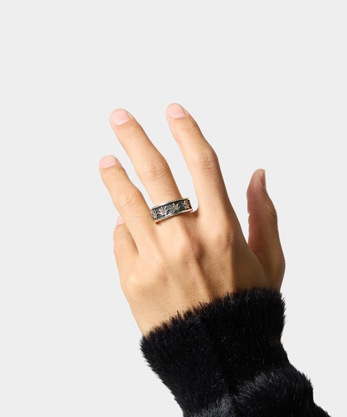 HUF（ハフ）の「PLANTLIFE RING（リング・メンズ・シルバー・XL/L/M/S/XS/XXS）」の6枚目の写真
