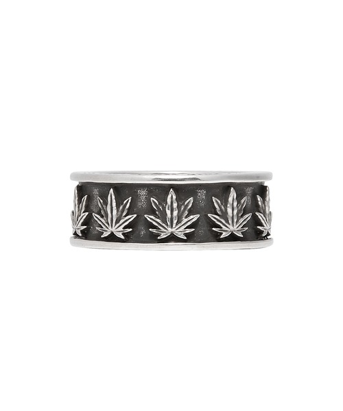 HUF（ハフ）の「PLANTLIFE RING（リング・メンズ・シルバー・XL/L/M/S/XS/XXS）」の2枚目の写真