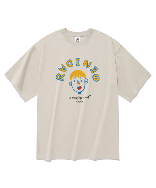 RADINEO(ラディネオ)の「ノーティ 半袖Tシャツ ベージュ(Tシャツ/カットソー・メンズ・その他・LARGE/MEDIUM/SMALL/X-LARGE)」の1枚目の写真
