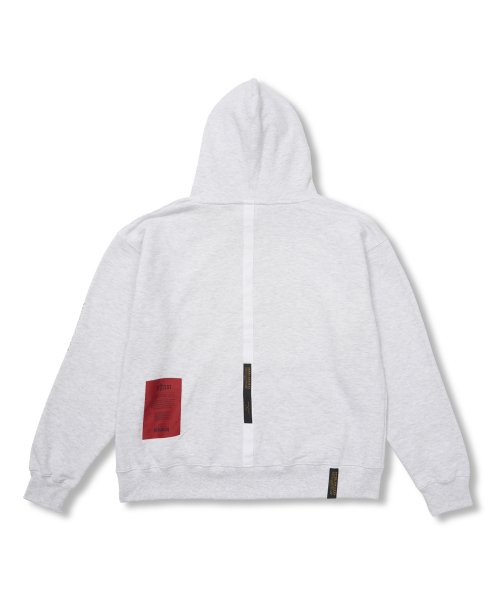 STIGMA（スティグマ）の「Tech Pocket Oversized Hoodie White Melange（パーカー・メンズ・その他・MEDIUM/LARGE/X-LARGE）」の2枚目の写真