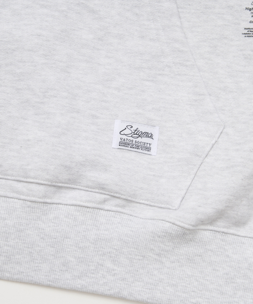 STIGMA（スティグマ）の「Tech Pocket Oversized Hoodie White Melange（パーカー・メンズ・その他・MEDIUM/LARGE/X-LARGE）」の7枚目の写真