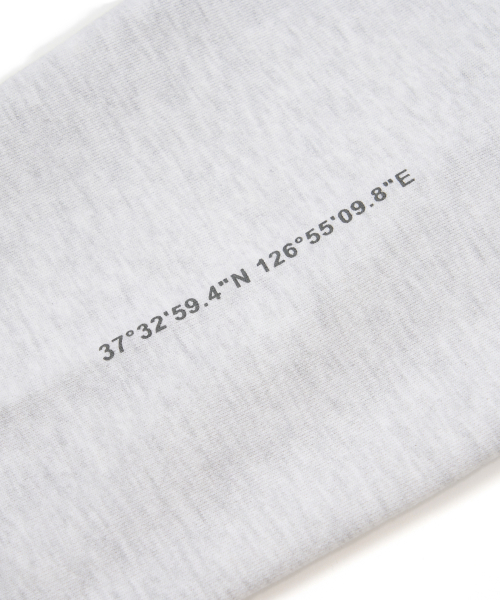 STIGMA（スティグマ）の「Tech Pocket Oversized Hoodie White Melange（パーカー・メンズ・その他・MEDIUM/LARGE/X-LARGE）」の8枚目の写真