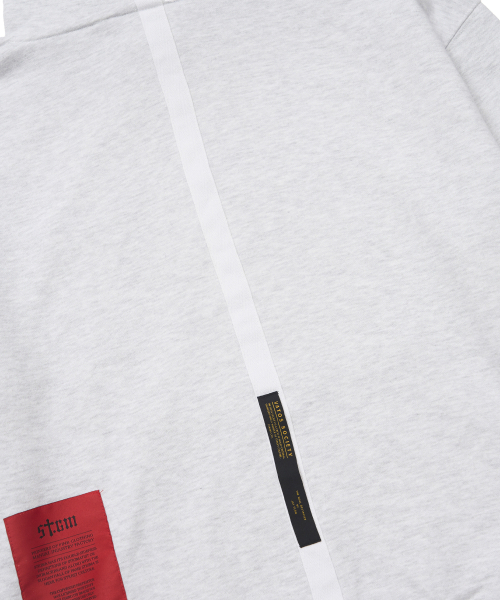 STIGMA（スティグマ）の「Tech Pocket Oversized Hoodie White Melange（パーカー・メンズ・その他・MEDIUM/LARGE/X-LARGE）」の9枚目の写真