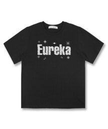 ユレカピクセルグラフィックTシャツ_ブラック
