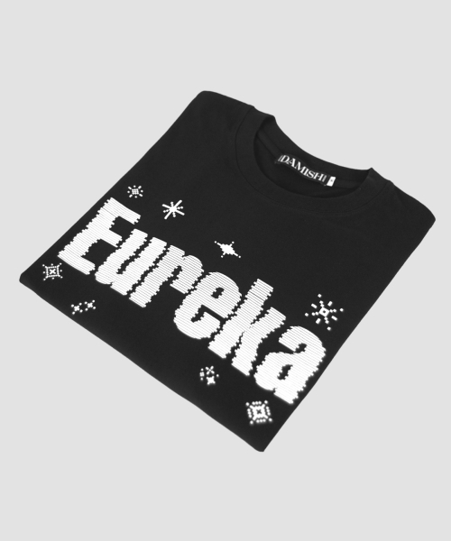 DAMISH(ダミシュ)の「ユレカピクセルグラフィックTシャツ_ブラック(Tシャツ/カットソー・レディース・ブラック・LARGE/X-LARGE/SMALL/MEDIUM)」の3枚目の写真