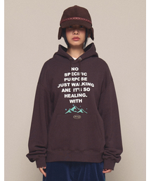 [Mmlg] JUST WALKING HOODIE (WOODY BROWN)