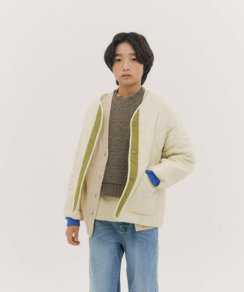 FRISE(フリゼ)の「ワンダフルアウター_レモンバター_ジュニア(ブルゾン・レディース・その他・140/150)」の2枚目の写真