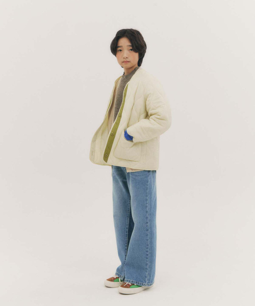 FRISE(フリゼ)の「ワンダフルアウター_レモンバター_ジュニア(ブルゾン・レディース・その他・140/150)」の3枚目の写真