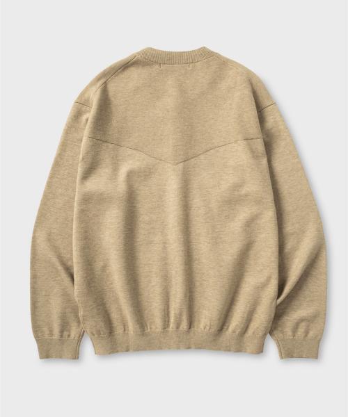 NONBLANK(ノンブランク)の「ラウンドカーディガンニット_BEIGE(カーディガン/ボレロ・レディース・その他・MEDIUM/LARGE/X-LARGE)」の2枚目の写真