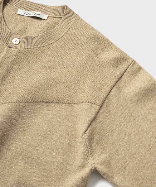 NONBLANK(ノンブランク)の「ラウンドカーディガンニット_BEIGE(カーディガン/ボレロ・レディース・その他・MEDIUM/LARGE/X-LARGE)」の4枚目の写真
