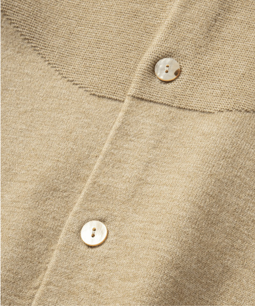 NONBLANK(ノンブランク)の「ラウンドカーディガンニット_BEIGE(カーディガン/ボレロ・レディース・その他・MEDIUM/LARGE/X-LARGE)」の5枚目の写真