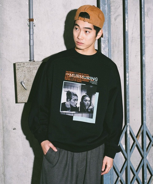 セール】クラフトフォトプリントプルオーバー（Tシャツ/カットソー