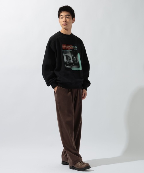 セール】クラフトフォトプリントプルオーバー(Tシャツ/カットソー セール】クラフトフォトプリントプルオーバー(Tシャツ/カットソー