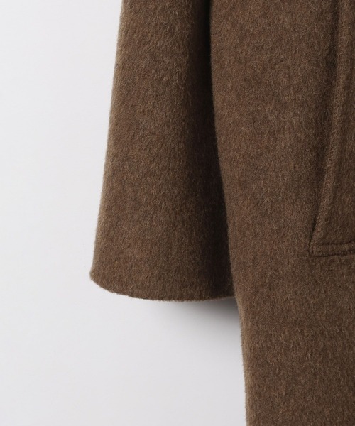 BAYFLOW（ベイフロー）の「【EF(エフ)】リバーバルコート(MEN)（ステンカラーコート・メンズ・ブラック/ダークブラウン・MEDIUM/LARGE）」の5枚目の写真