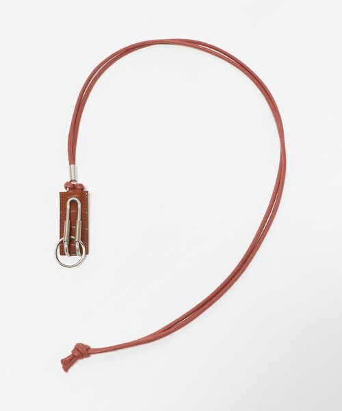 ED ROBERT JUDSON(エドロバートジャドソン)の「<ED ROBERT JUDSON> CLIP NECK HOLDER/ネックホルダー(ネックレス・メンズ・ブラック/ブラウン系・FREE)」の2枚目の写真