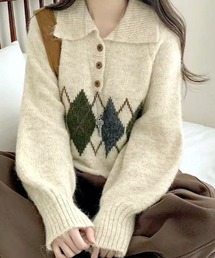 アーガイル ニット」に該当するファッション通販 - ZOZOTOWN