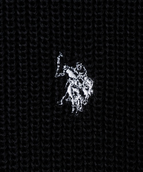U.S. POLO ASSN.(ユーエスポロアッスン)の「【U.S. POLO ASSN.】畦編み ポロ カーディガン(ポロシャツ・メンズ・アッシュグレー/サックスブルー/ブラック・M/L)」の17枚目の写真