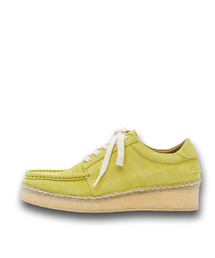 NEGATIVE THREE（ネガティブスリー）の「Duck Boat Shoes LEMON LIME（モカシン/デッキシューズ）」