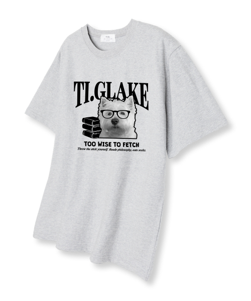 TI.GLAKE(ティーグレイク)の「トゥワイズ オーバーサイズ 半袖Tシャツ ライトグレー(Tシャツ/カットソー・メンズ・その他・LARGE/X-LARGE/XX-LARGE)」の1枚目の写真