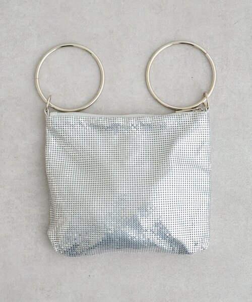 SHENERY（シーナリー）の「ハンドルスパンコールバッグ（トートバッグ・レディース・シルバー/ゴールド・FREE）」の5枚目の写真