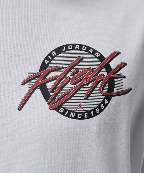 JORDAN BRAND(ジョーダンブランド)の「JORDAN BRAND M J FLT SS CREW / ジョーダン ブランド FLT S/S クルー / NIKE【SP】(Tシャツ/カットソー・メンズ・ホワイト・S/M/L/XL/XXL)」の3枚目の写真