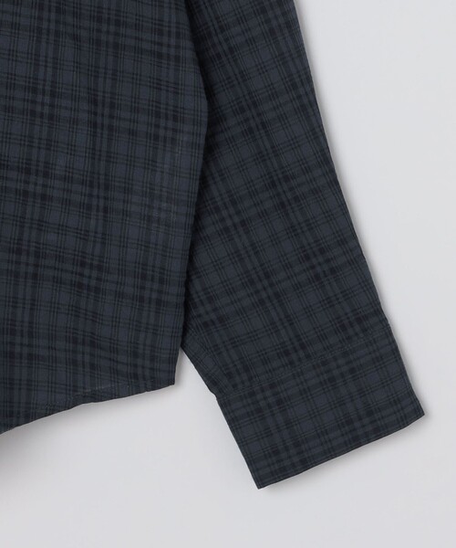 City Ambient Products（シティアンビエントプロダクツ）の「City Ambient Products: レギュラー ボイル チェック ロング スリーブ シャツ（シャツ/ブラウス・メンズ・ブラック/ネイビー・LARGE/MEDIUM/SMALL）」の12枚目の写真