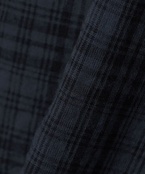 City Ambient Products（シティアンビエントプロダクツ）の「City Ambient Products: レギュラー ボイル チェック ロング スリーブ シャツ（シャツ/ブラウス・メンズ・ブラック/ネイビー・LARGE/MEDIUM/SMALL）」の16枚目の写真