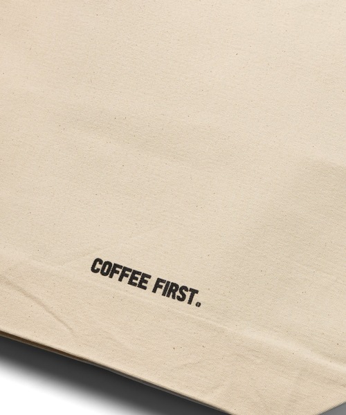 Chocolate Jesus Coffee(チョコレートジーザスコーヒー)の「COFFEE LOGO TOTE BAG(MEDIUM)(トートバッグ・メンズ・ピンク/ナチュラル/ブルー/ブラック/オリーブ・FREE)」の6枚目の写真
