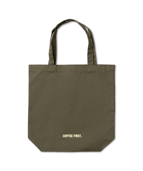 Chocolate Jesus Coffee(チョコレートジーザスコーヒー)の「COFFEE LOGO TOTE BAG(MEDIUM)(トートバッグ・メンズ・ピンク/ナチュラル/ブルー/ブラック/オリーブ・FREE)」の7枚目の写真
