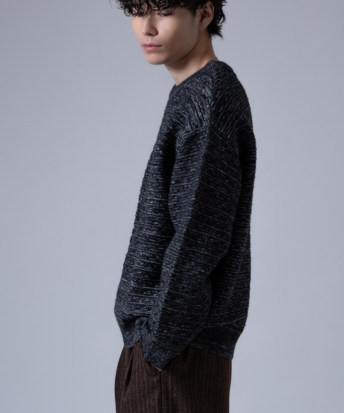 Crownor(クラウノアー)の「ジャガード ニットセーター(ニット/セーター・メンズ・ホワイト/ブラック・LARGE/MEDIUM)」の10枚目の写真