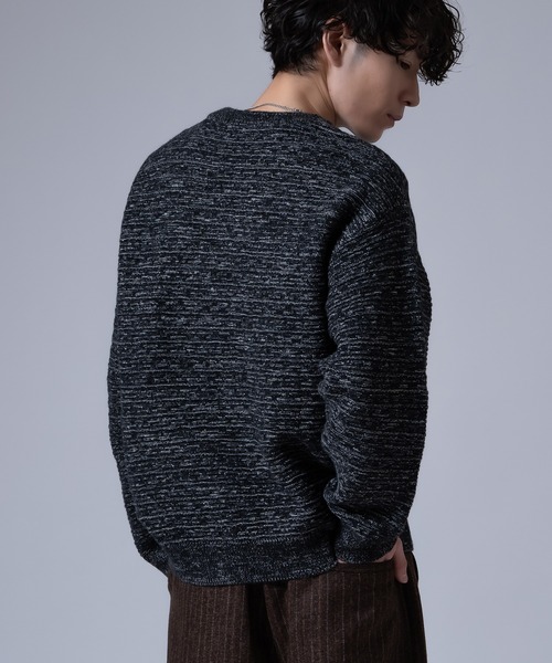 Crownor(クラウノアー)の「ジャガード ニットセーター(ニット/セーター・メンズ・ホワイト/ブラック・LARGE/MEDIUM)」の11枚目の写真